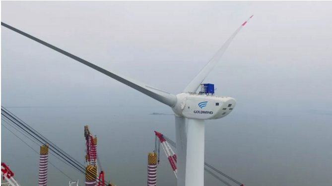 福建三峡海上风电国际产业园金风科技工厂正式移交